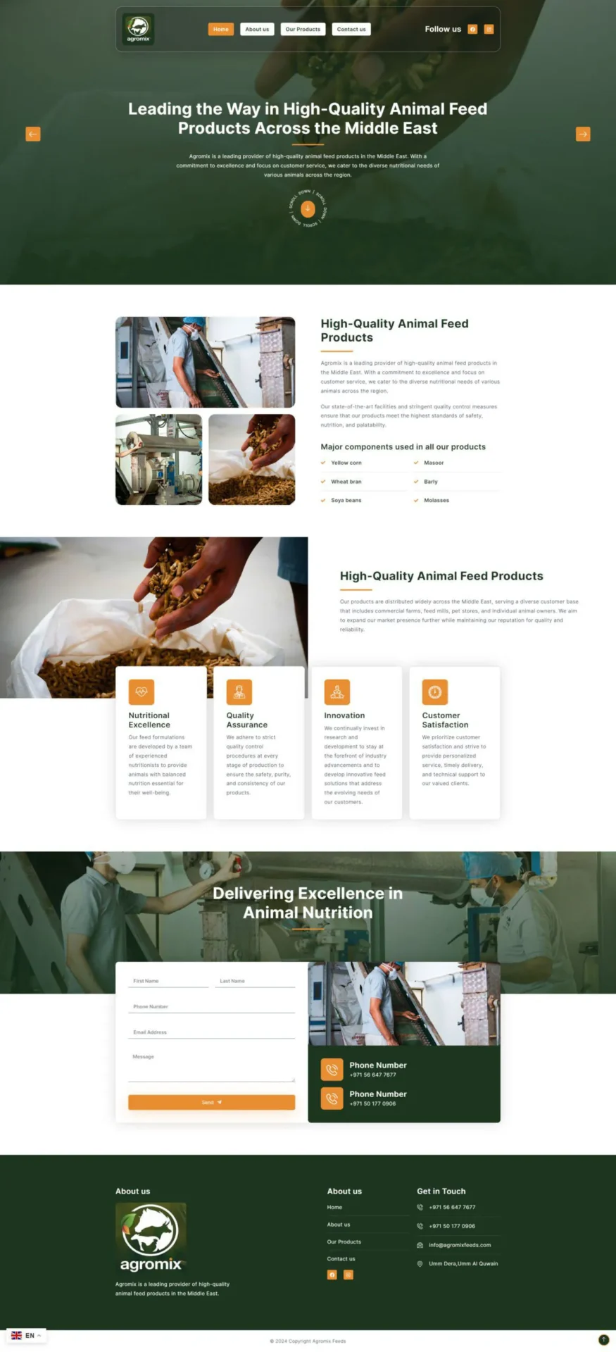 Agromix Website scaled