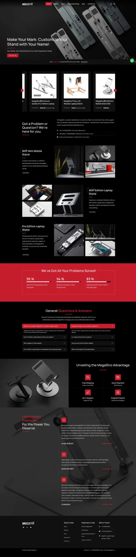 MegaStro Website scaled