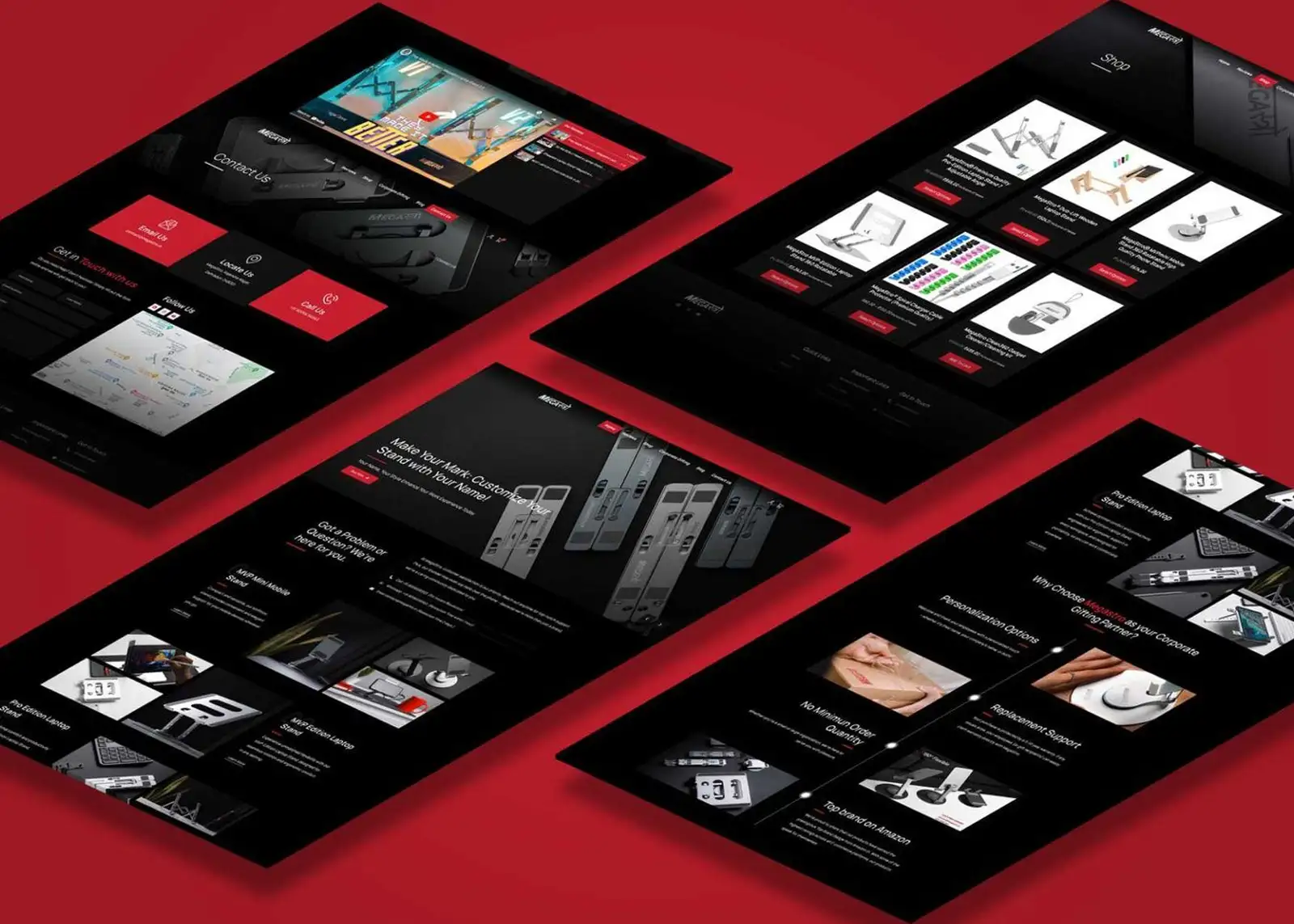 Megastro Website Project Featured